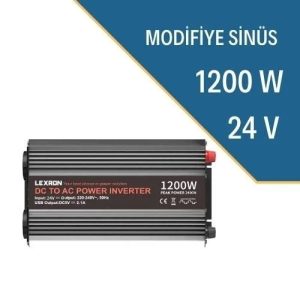 1200W/24V Modifiye Sinüs İnverter
