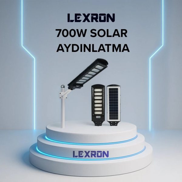 700W Solar Led Aydınlatma