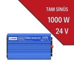 1000W/24V Tam Sinüs İnverter