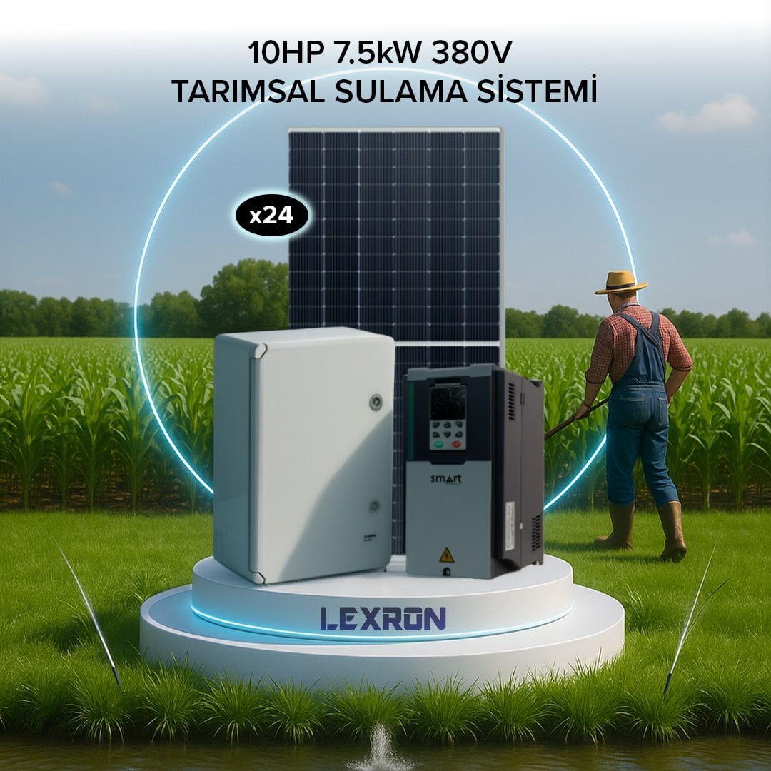 10HP | 7.5KW TARIMSAL SULAMA PAKETİ