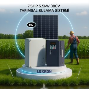 7.5HP | 5.5KW TARIMSAL SULAMA PAKETİ