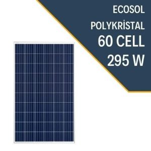 295W Polikristal Ecosol Güneş Paneli