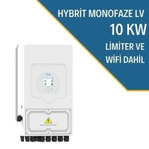 10KW Monofaze Hibrit LV İnverter