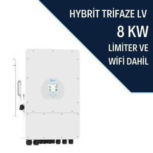 8KW TRİFAZE HİBRİT LV İNVERTER
