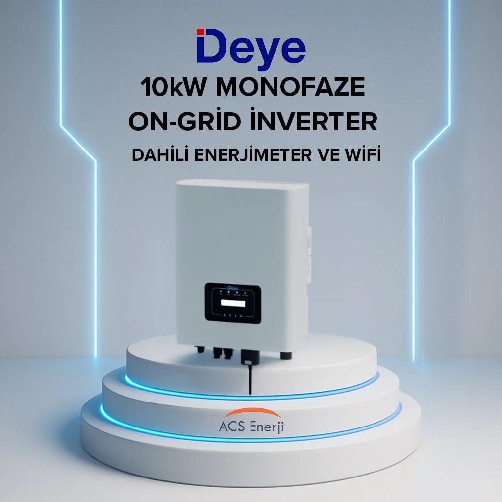 10KW Monofaze Şebeke Bağlantılı İnverter