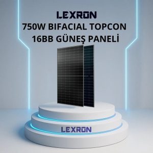 TOPCON 750W Bifacial Güneş Paneli