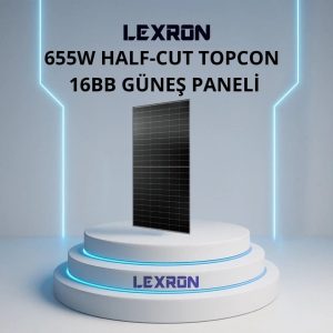 TOPCON 655W Half Cut Güneş Paneli