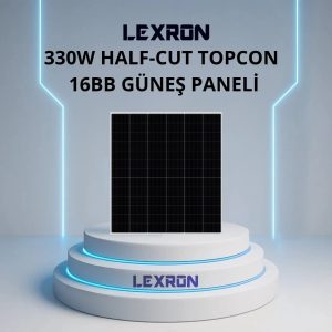 330W Half-Cut TOPCON Güneş Paneli